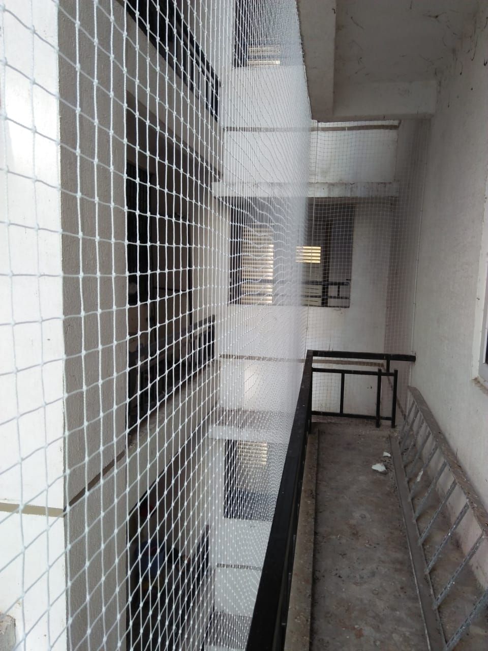 Balcony safety nets installation in Bengaluru for home protection