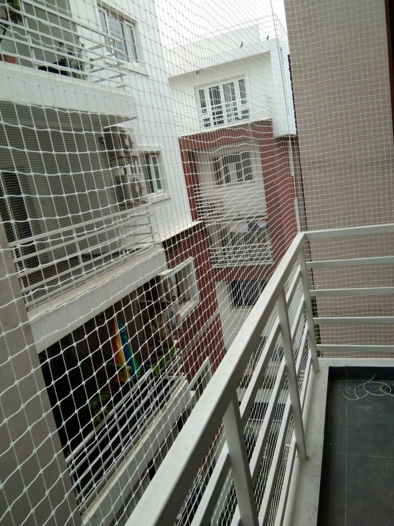 Top safety nets installation in Bengaluru for balcony and windows